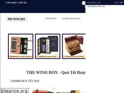 Sites similar to thewinebox.vn
