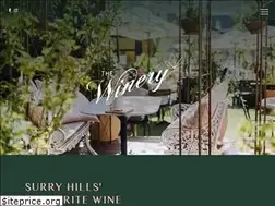 Sites similar to thewinerysurryhills.com.au