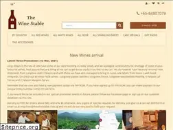 Sites similar to thewinestable.com.sg