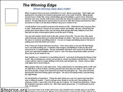 Sites similar to thewinningedge.org