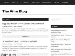 Sites similar to thewireblog.net