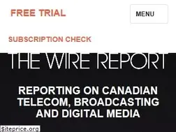 Sites similar to thewirereport.ca