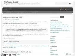 Sites similar to thewiringcloset.wordpress.com