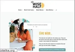 Sites similar to thewisehalf.com