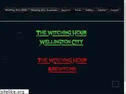 Sites similar to thewitchinghour.co.nz