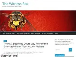 Sites similar to thewitnessbox.com