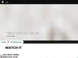 Sites similar to thewizardofoz.warnerbros.com