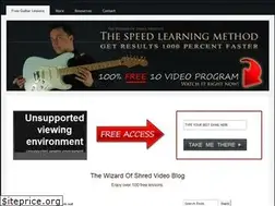 Sites similar to thewizardofshred.com