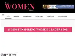 Sites similar to thewomenleaders.com