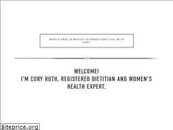 Sites similar to thewomensdietitian.com