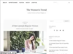 Sites similar to thewomenstrend.com