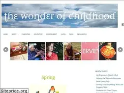 Sites similar to thewonderofchildhood.com