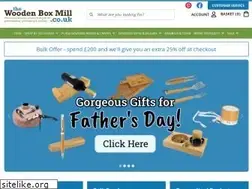 Sites similar to thewoodenboxmill.co.uk