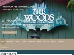 Sites similar to thewoodsrestaurant.com