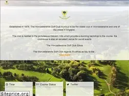 Sites similar to theworcestershiregolfclub.co.uk
