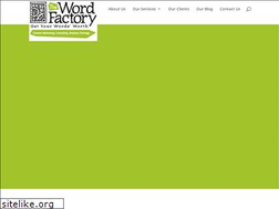 Sites similar to thewordfactory.com
