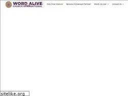 Sites similar to thewordisalive.church
