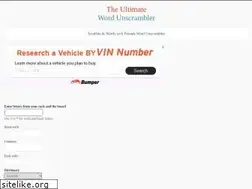 Sites similar to thewordunscrambler.com