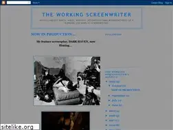 Sites similar to theworkingscreenwriter.blogspot.com