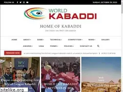 Sites similar to theworldkabaddi.org