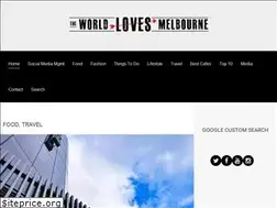 Sites similar to theworldlovesmelbourne.com