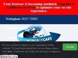 Sites similar to theworldofcars.com