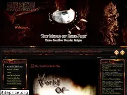 Sites similar to theworldofroleplay.com
