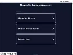 Sites similar to theworlds-hardestgame.com