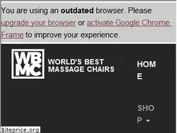 Sites similar to theworldsbestmassagechairs.com