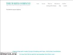 Sites similar to thewritecompany.net