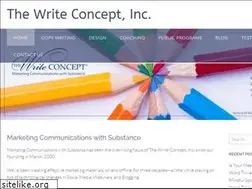 Sites similar to thewriteconcept.com