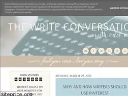Sites similar to thewriteconversation.blogspot.com
