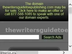 Sites similar to thewritersguidetoepublishing.com