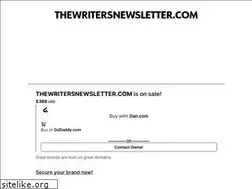 Sites similar to thewritersnewsletter.com