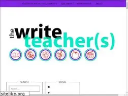 Sites similar to thewriteteachers.com