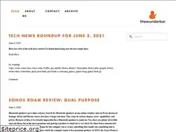 Sites similar to thewunderbar.net