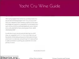 Sites similar to theyachtcruwineguide.com