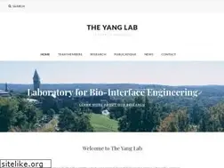 Sites similar to theyanglab.com