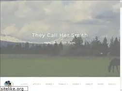 Sites similar to theycallhersmith.com