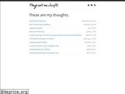 Sites similar to theycallmeswift.com