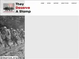 Sites similar to theydeserveastamp.org
