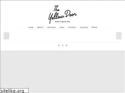 Sites similar to theyellowdoorspa.com