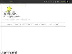 Sites similar to theyellowsparrow.com