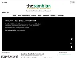 Sites similar to thezambian.com