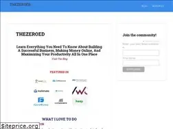 Sites similar to thezeroed.com