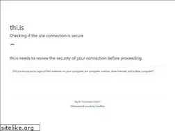 Sites similar to thi.is