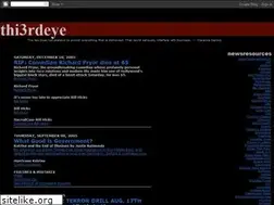 Sites similar to thi3rdeye.blogspot.com