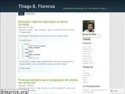 Sites similar to thiagobfiorenza.wordpress.com