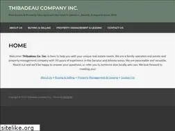 Sites similar to thibadeaurealty.com