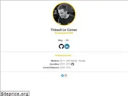 Sites similar to thibault-le-cornec.me